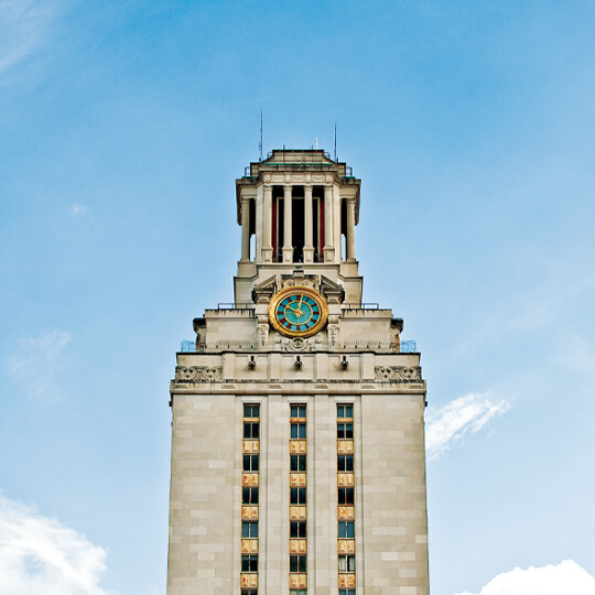 Top of University of Texas tower