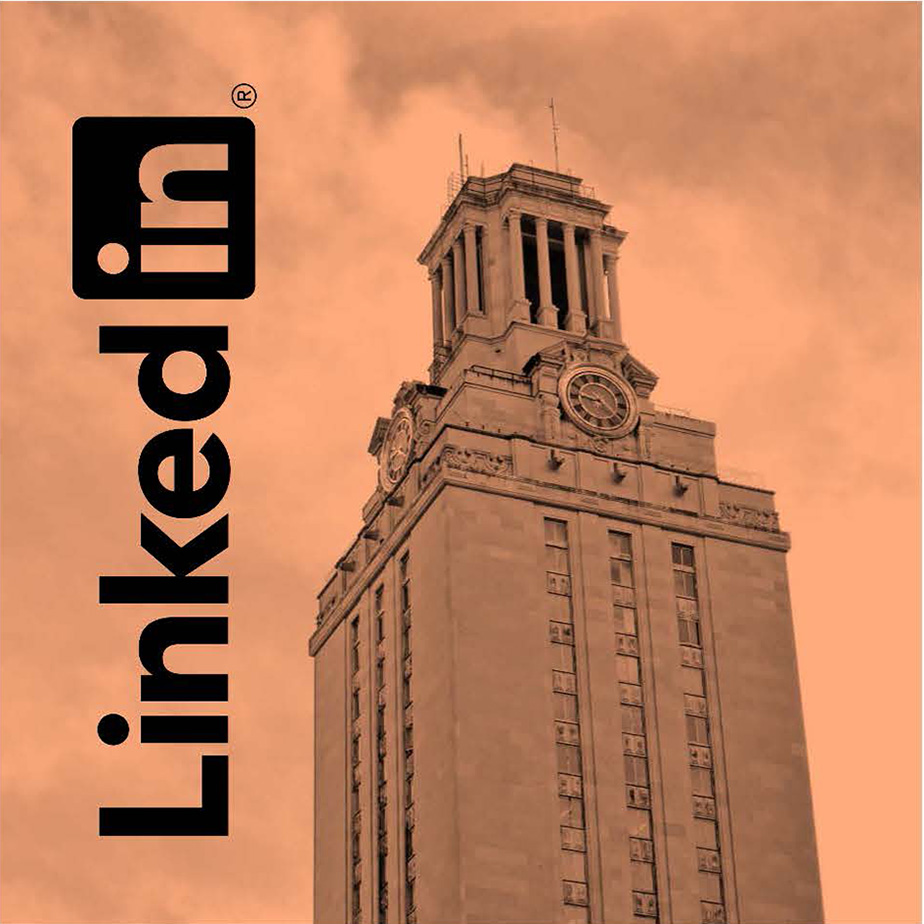LinkedIn with UT Tower