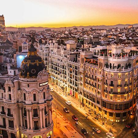 Madrid City View